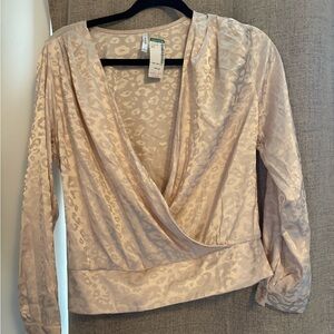 Simons Cream Patterned Blouse